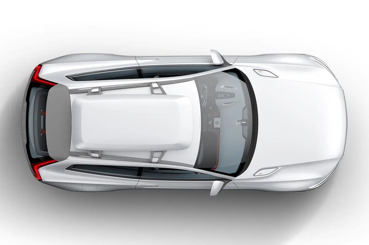 Volvo Concept XC Coupé: il teaser del prototipo che anticipa la futura XC90 (3)
