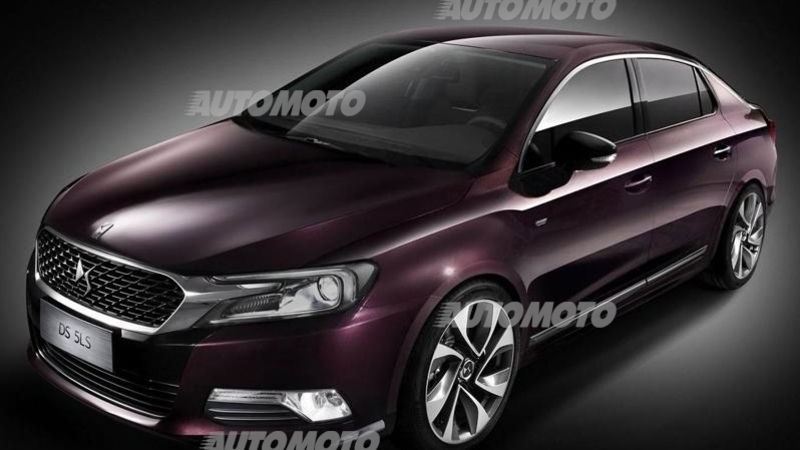 Citroen DS 5LS: la berlina di lusso per la Cina