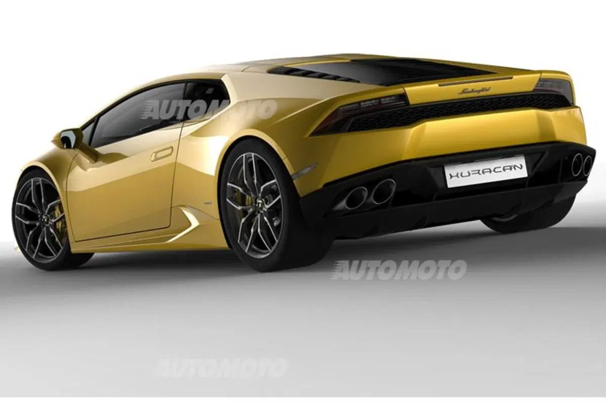 Lamborghini Huracán: il sound della nuova V10 in azione su strada (4)