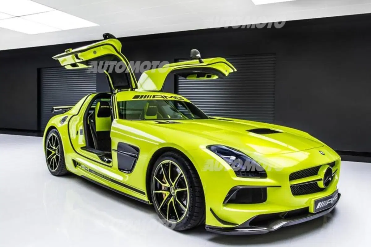 Mercedes-Benz SLS AMG Black Series: l'esemplare dell’AMG Performance Studio