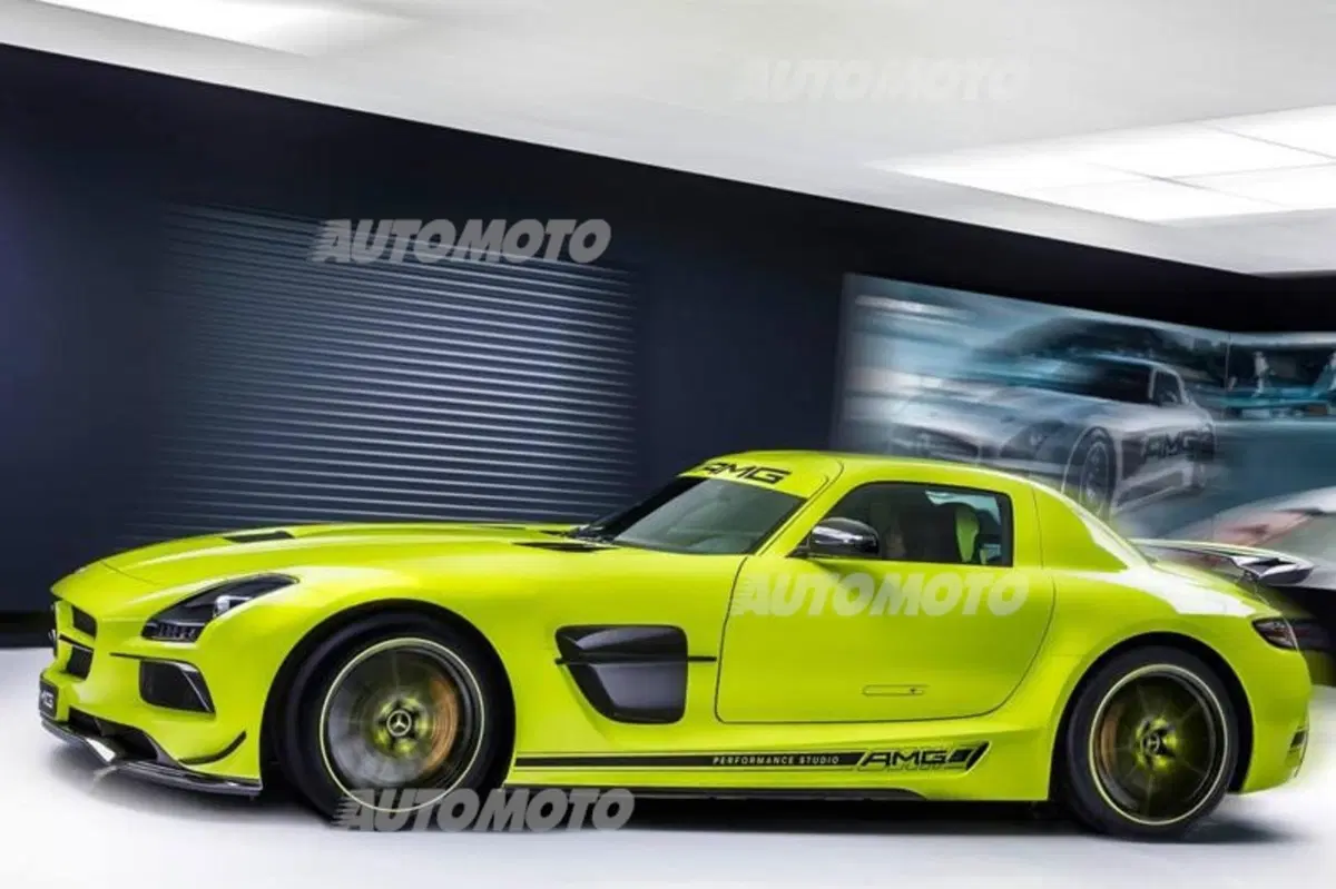 Mercedes-Benz SLS AMG Black Series: l'esemplare dell’AMG Performance Studio (4)