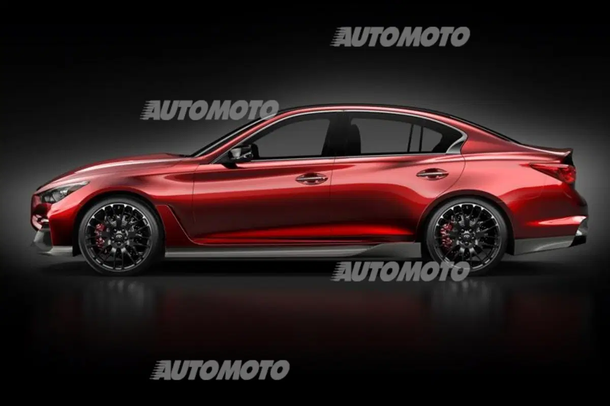 Infiniti Q50 Eau Rouge concept: le prime immagini (2)