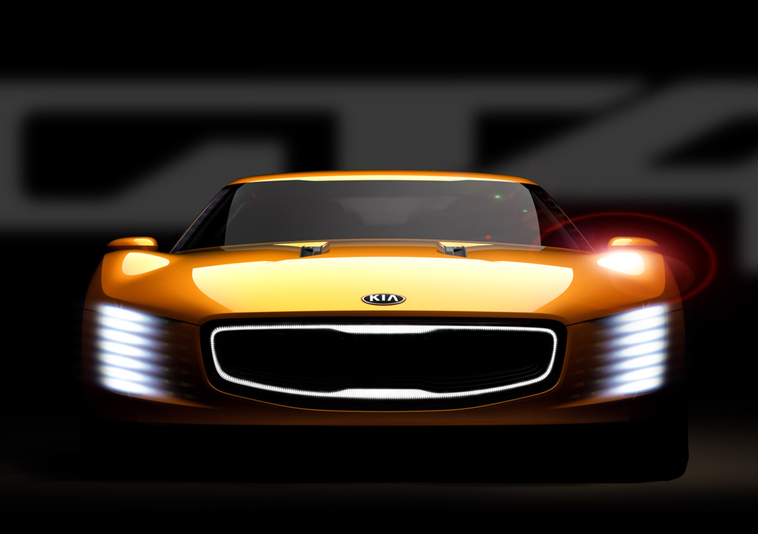 Kia GT4 Stinger concept: il teaser in vista di Detroit
