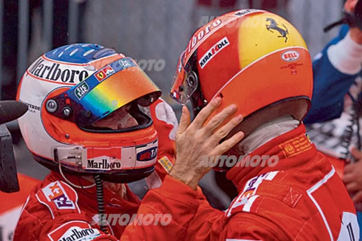 Schumacher: le 20 foto più belle delle vittorie in Ferrari (7)