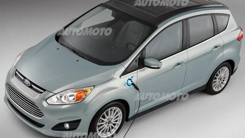 Ford C-Max Energi Solar concept: la ricarica dal sole