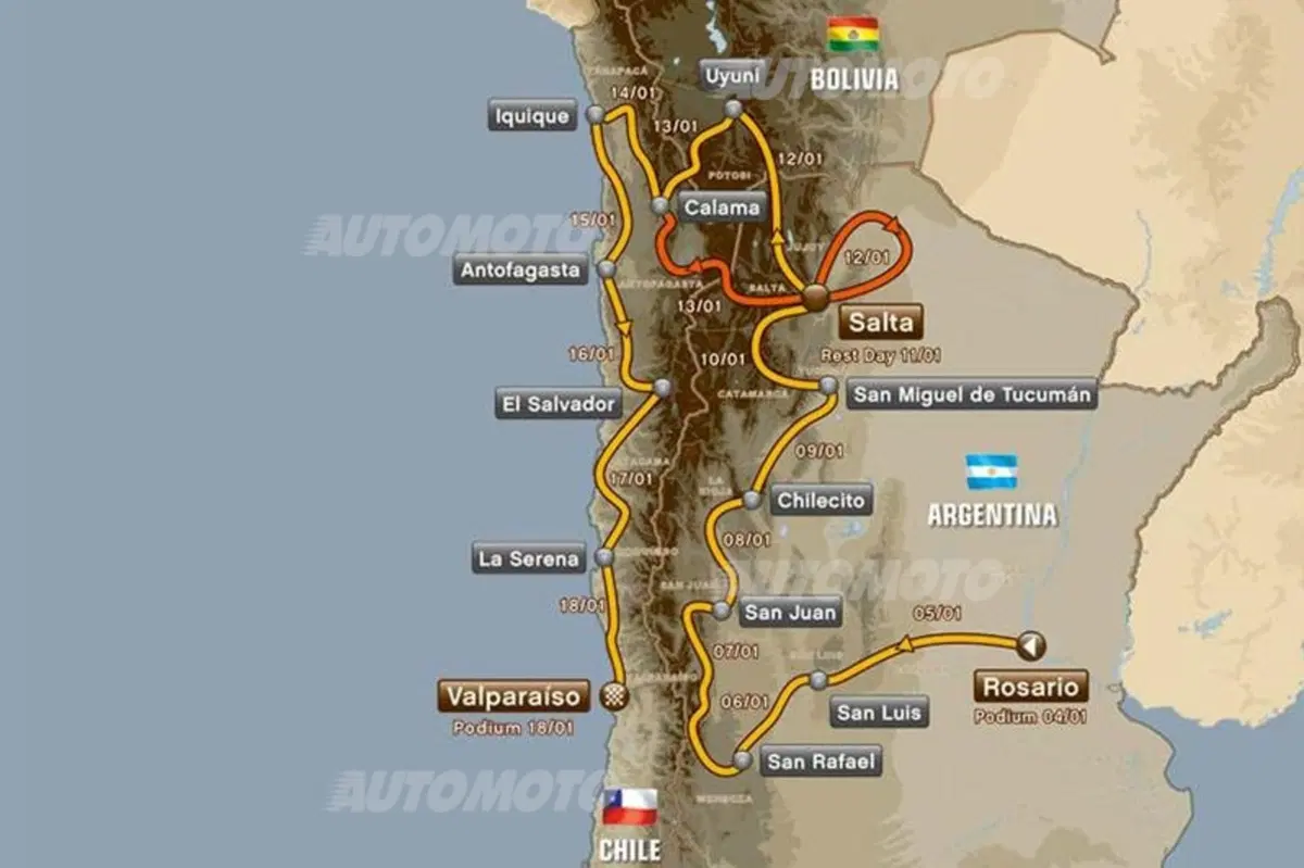 Dakar 2014. Un percorso da 9.000 chilometri. Parte Prima (2)