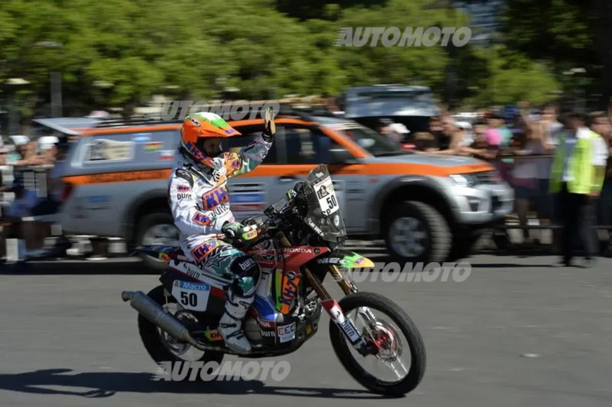 Dakar 2014, Prima Tappa. Joan Barreda (Honda), Ignacio Casale (Quad Yamaha), e Carlos Sousa (Haval) i primi leader (3)