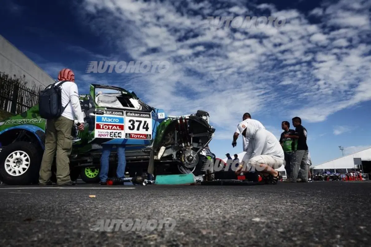 Dakar 2014, Prima Tappa. Joan Barreda (Honda), Ignacio Casale (Quad Yamaha), e Carlos Sousa (Haval) i primi leader (7)