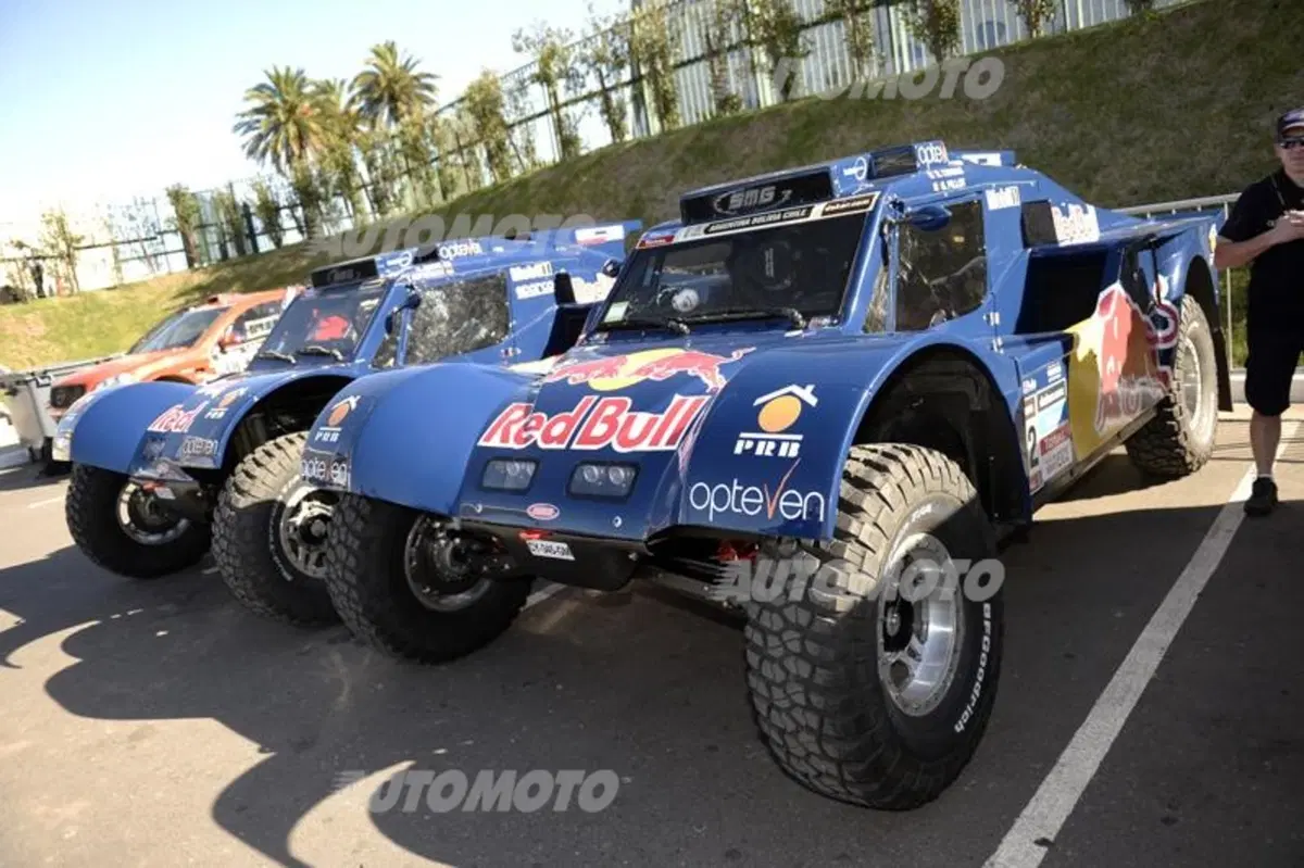 Dakar 2014, Prima Tappa. Joan Barreda (Honda), Ignacio Casale (Quad Yamaha), e Carlos Sousa (Haval) i primi leader (9)