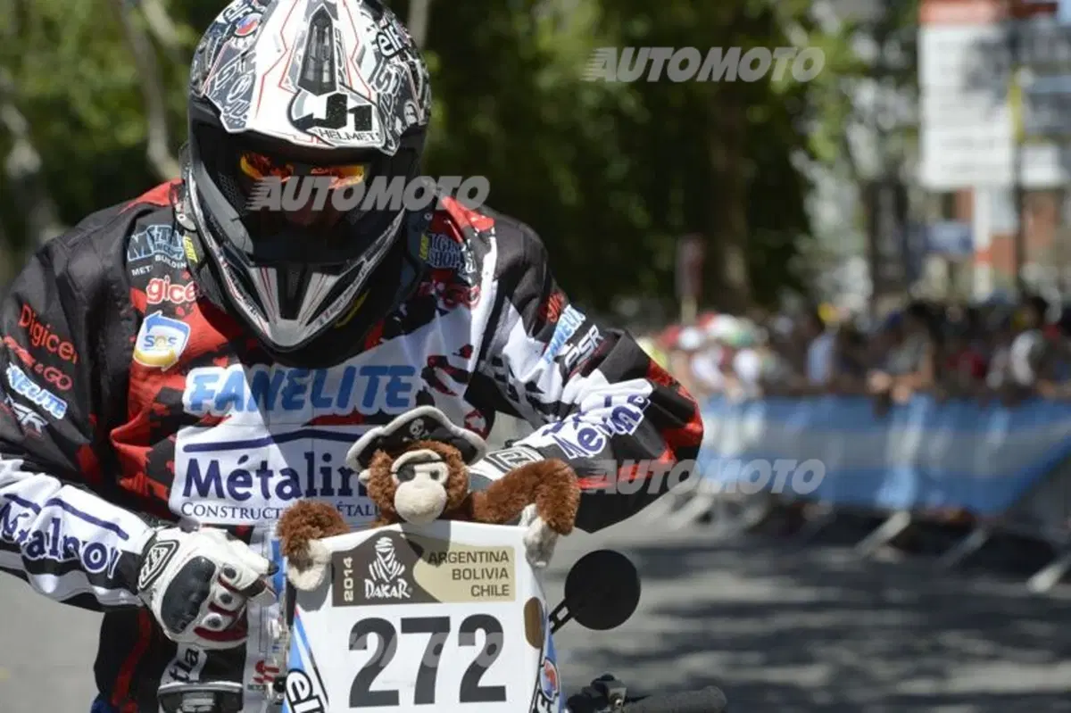 Dakar 2014, Prima Tappa. Joan Barreda (Honda), Ignacio Casale (Quad Yamaha), e Carlos Sousa (Haval) i primi leader (23)
