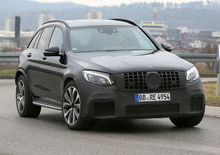 Mercedes AMG GLC 63: spiato il muletto