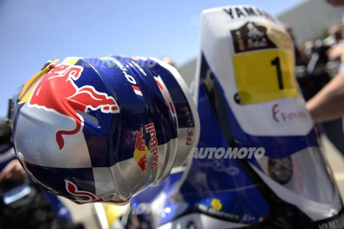 Dakar 2014, Prima Tappa. Joan Barreda (Honda), Ignacio Casale (Quad Yamaha), e Carlos Sousa (Haval) i primi leader (33)