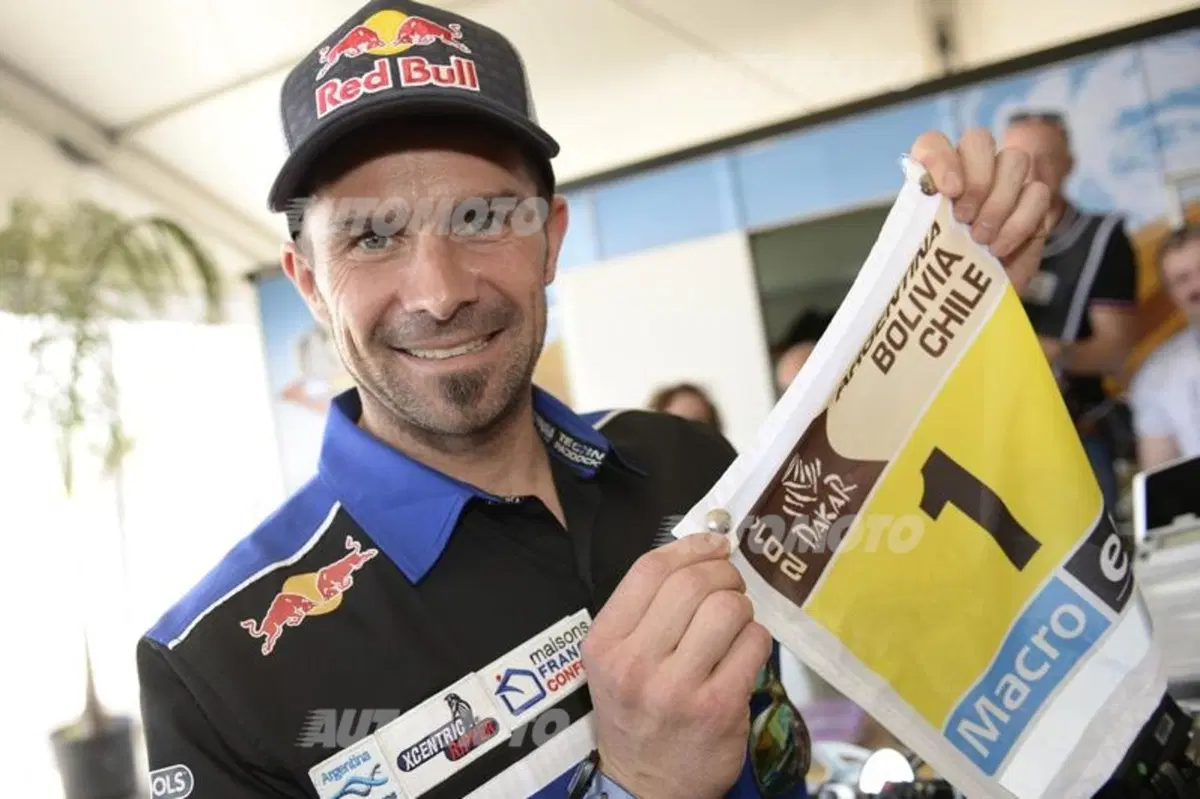 Dakar 2014, Prima Tappa. Joan Barreda (Honda), Ignacio Casale (Quad Yamaha), e Carlos Sousa (Haval) i primi leader (35)