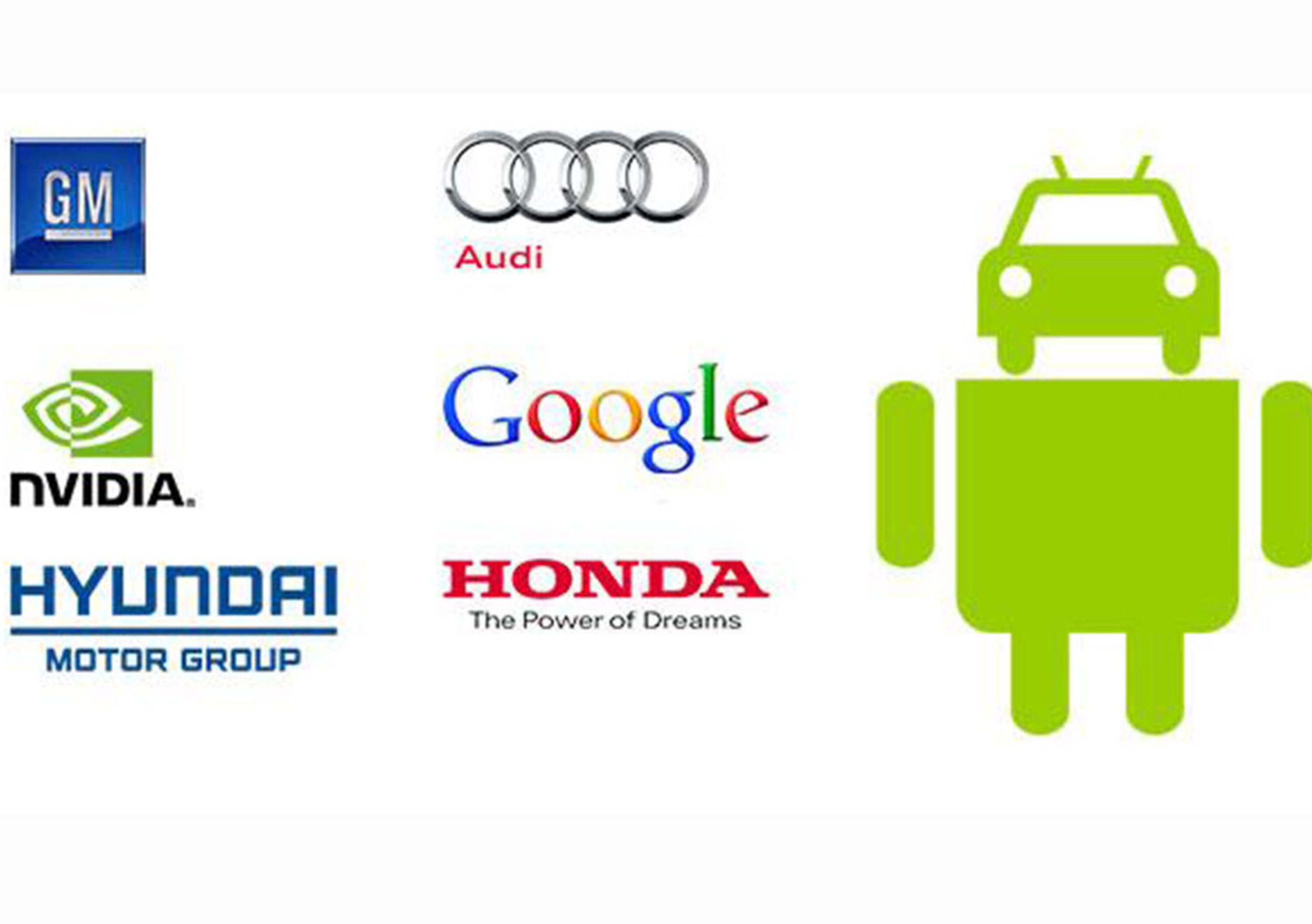Google: insieme ad Audi, GM, Honda e Hyundai per portare Android in auto