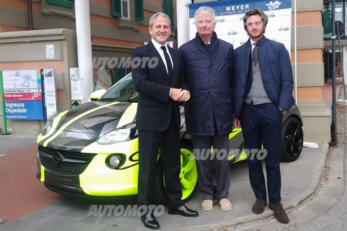 Opel: raccolti più di 30.000 euro grazie alla Adam di Rossi e Drudi