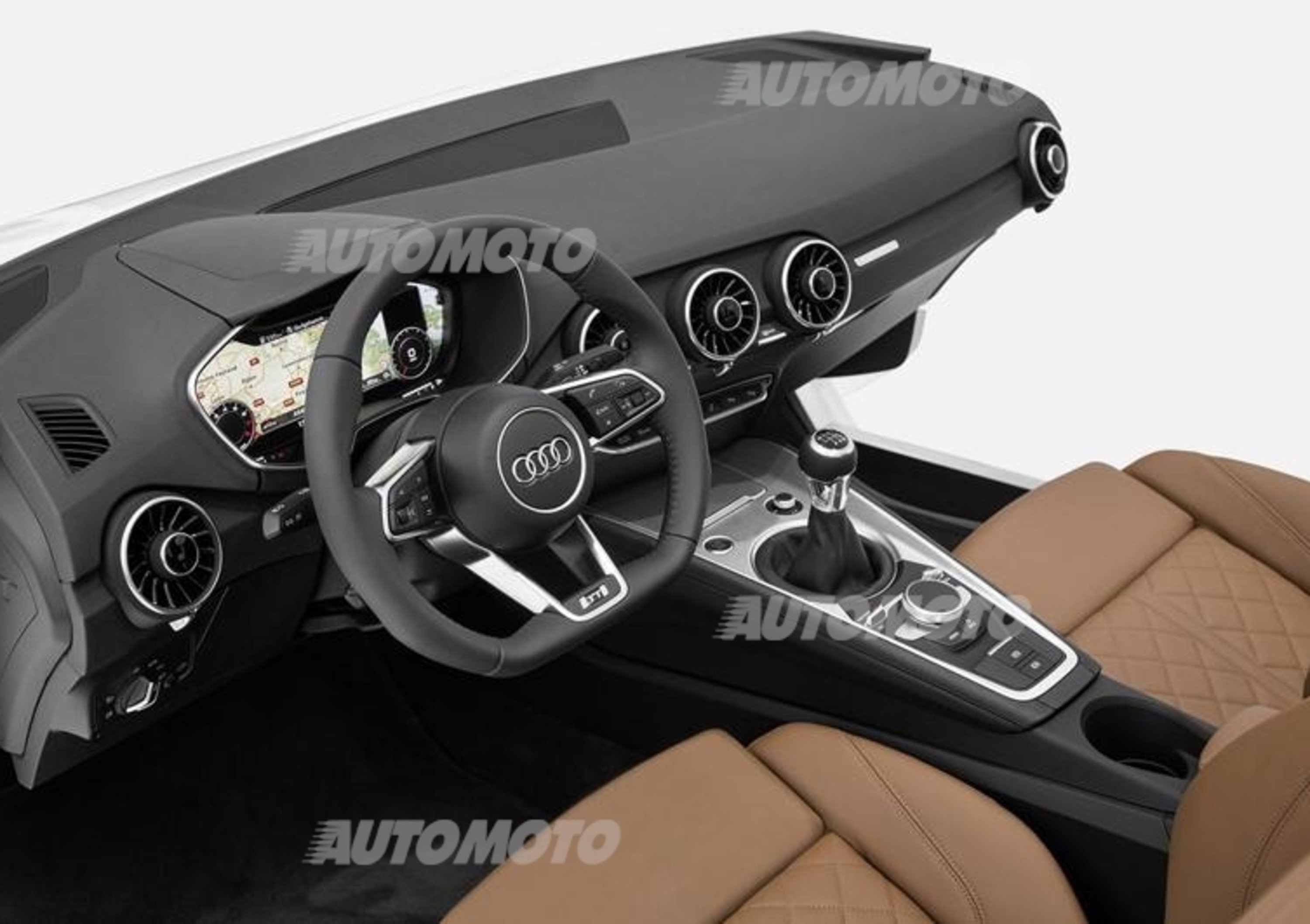 Nuova Audi TT: svelati in anteprima gli interni