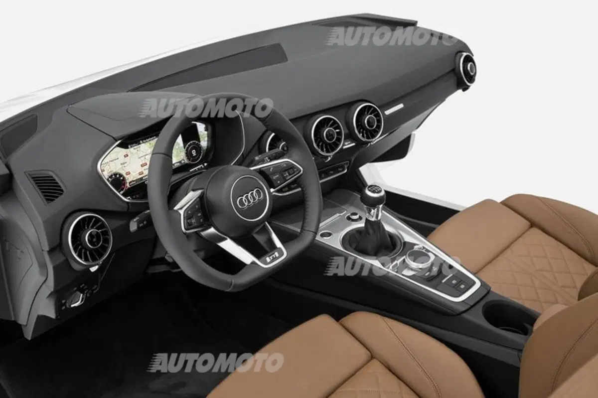 Nuova Audi TT: svelati in anteprima gli interni