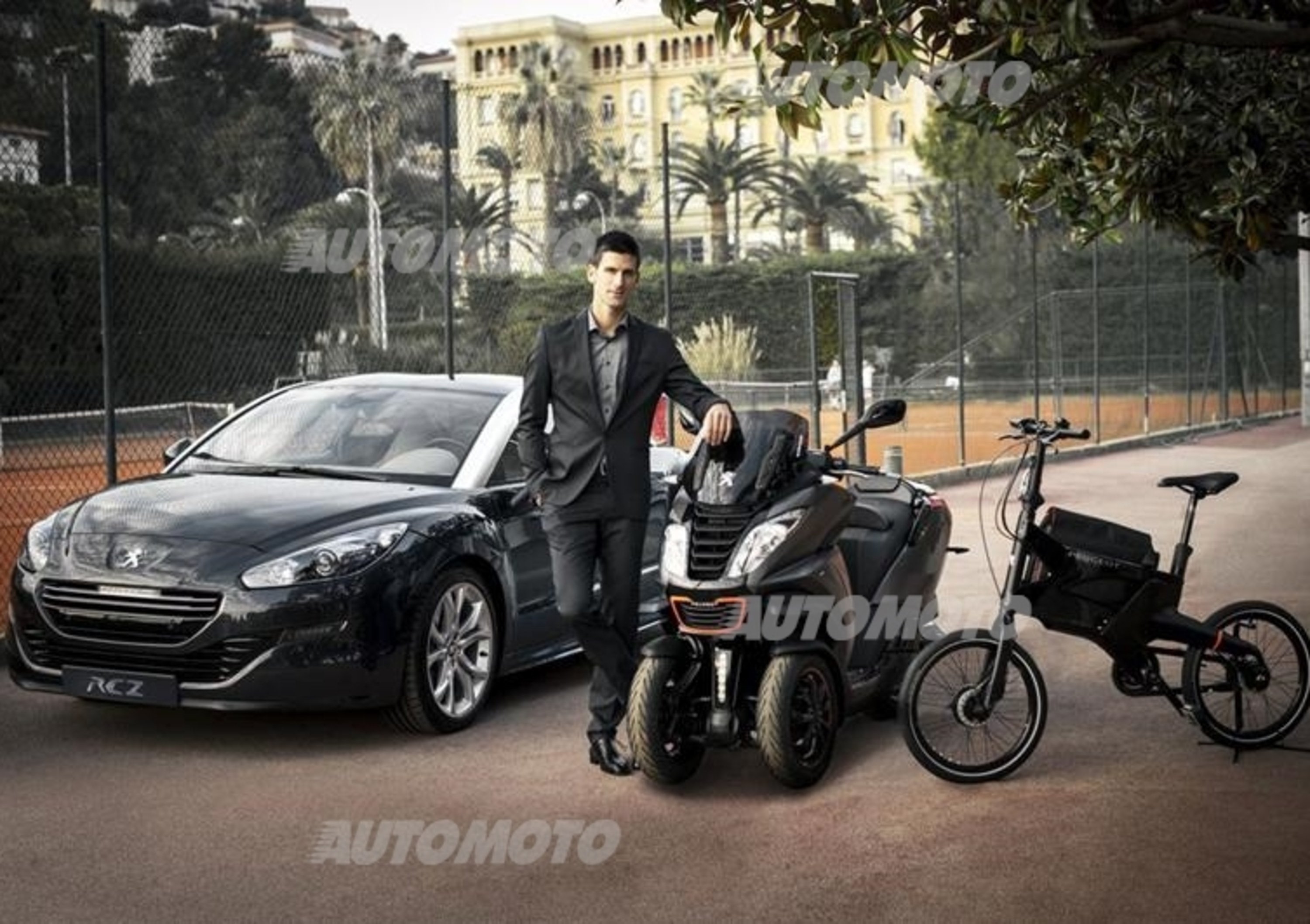 Peugeot: Novak Djokovic &egrave; il nuovo ambasciatore del marchio