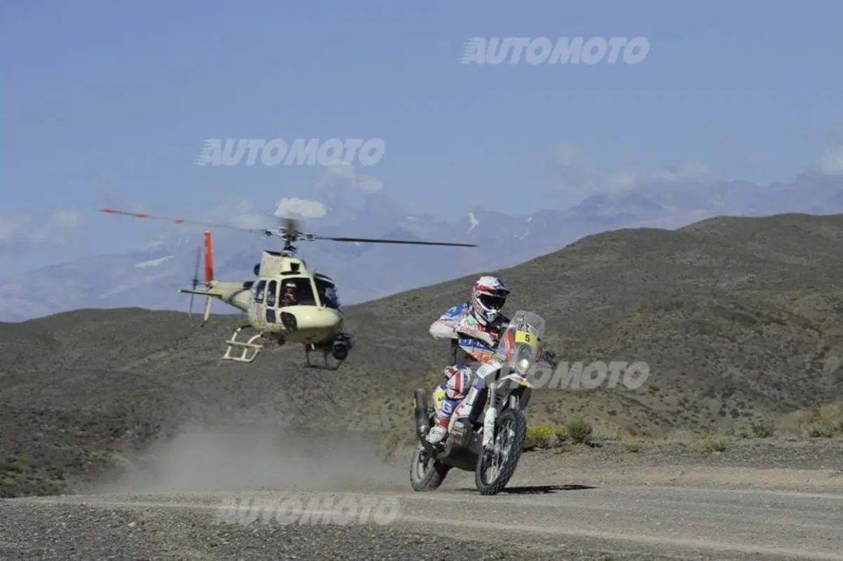 Dakar 2014, 5a Tappa. Gara Moto nel caos. Tappa interrotta. Vittoria e leadership a Coma (KTM) (14)