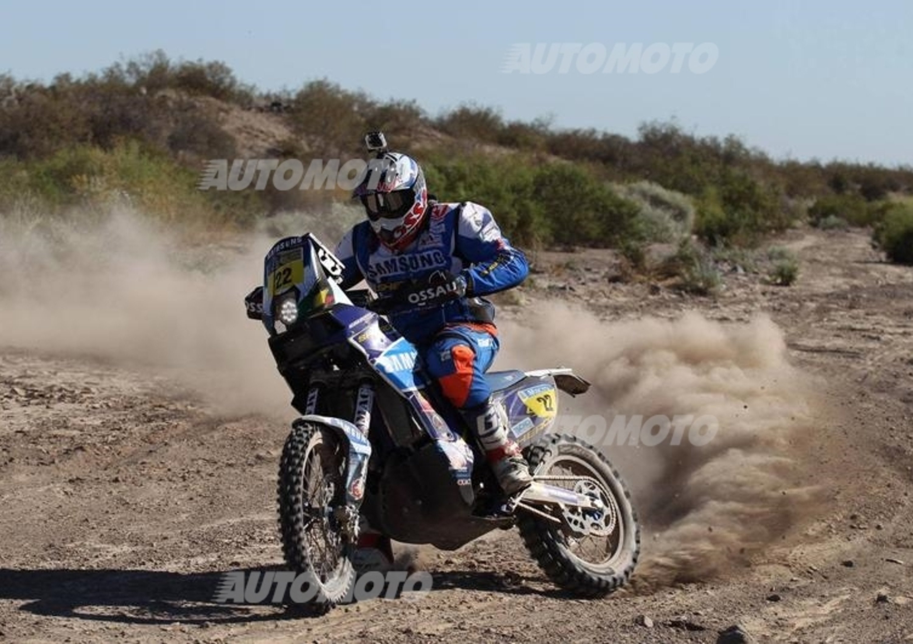 Dakar 2014, tappa 6. Duclos (Sherco) e Peterhansel (Mini All4 Racing)