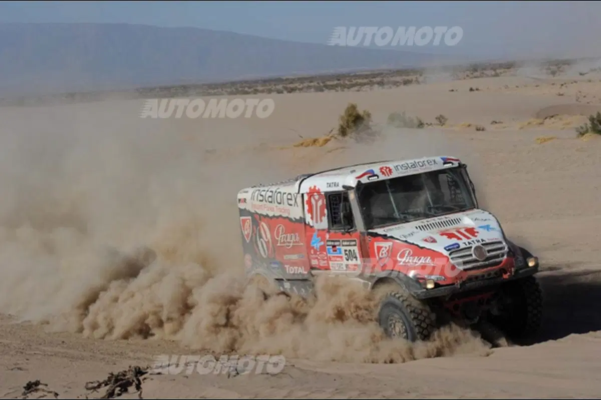 Dakar 2014, tappa 6. Duclos (Sherco) e Peterhansel (Mini All4 Racing) (4)