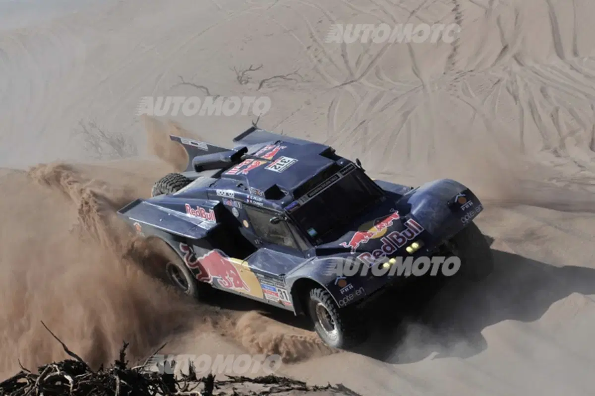 Dakar 2014, tappa 6. Duclos (Sherco) e Peterhansel (Mini All4 Racing) (14)