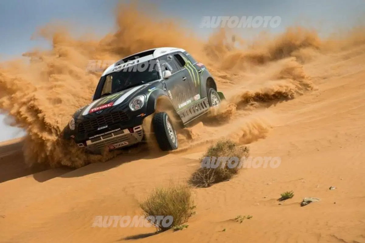 Dakar 2014, tappa 6. Duclos (Sherco) e Peterhansel (Mini All4 Racing) (24)