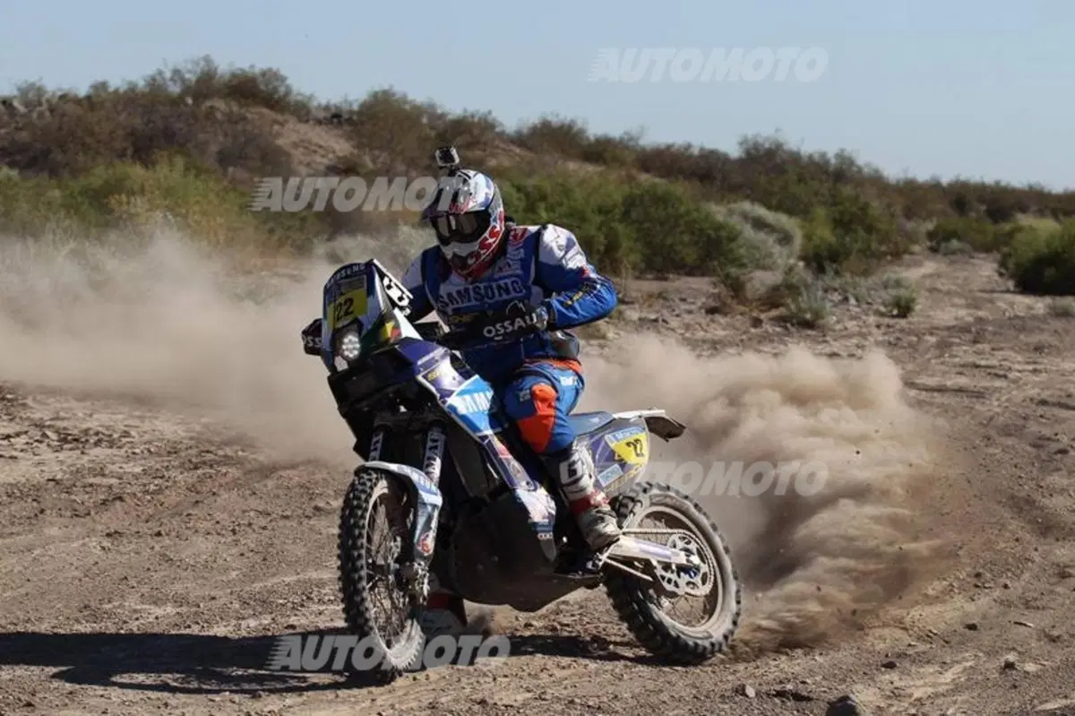 Dakar 2014, tappa 6. Duclos (Sherco) e Peterhansel (Mini All4 Racing) (25)
