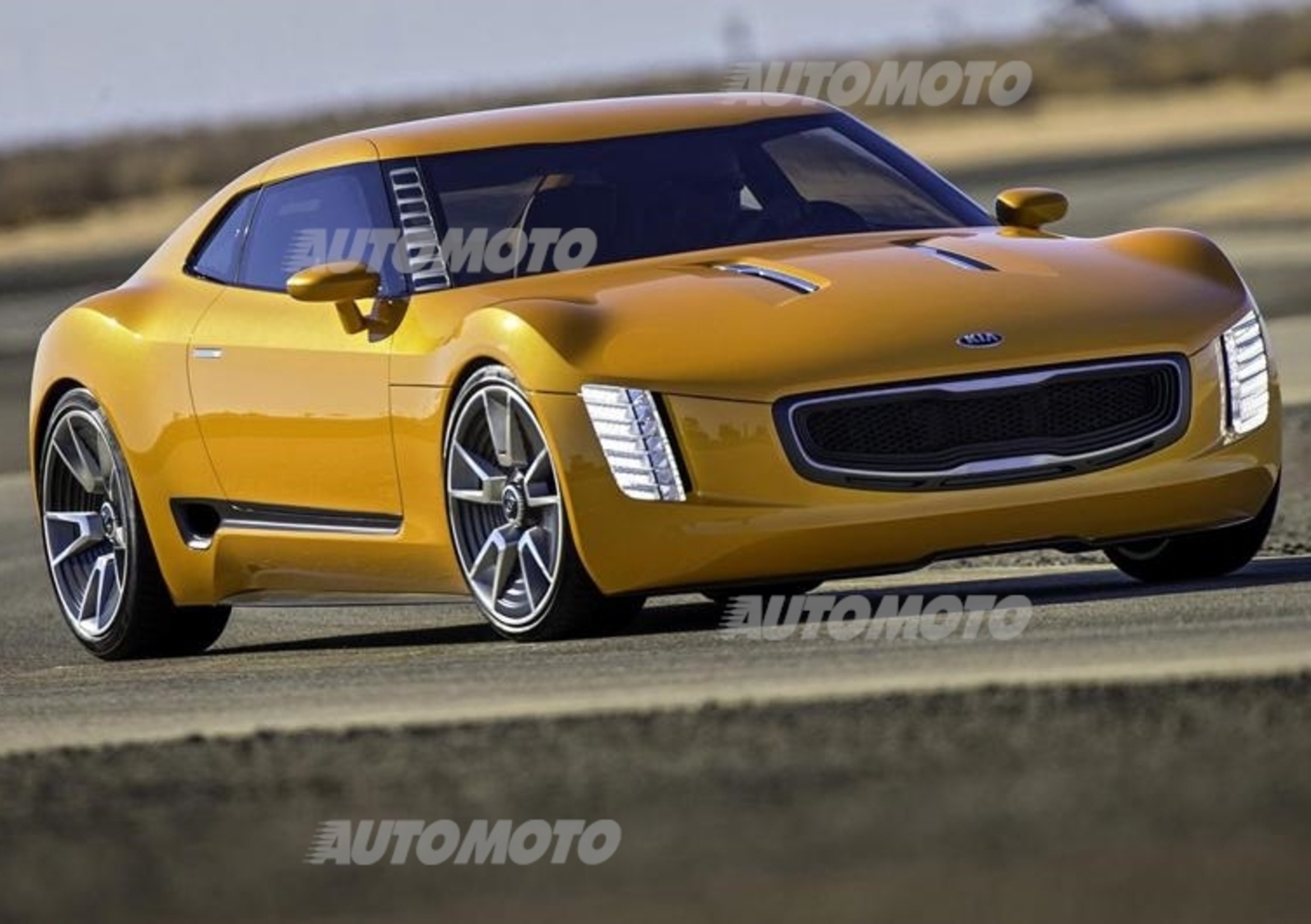 Kia GT4 Stinger concept: l&#039;auto sportiva parla coreano