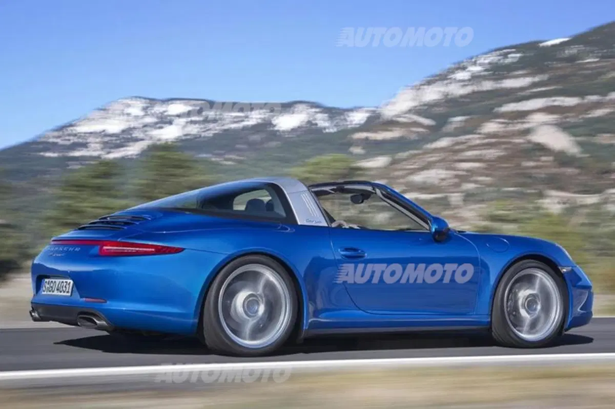 Nuova Porsche 911 Targa: ritorno alle origini