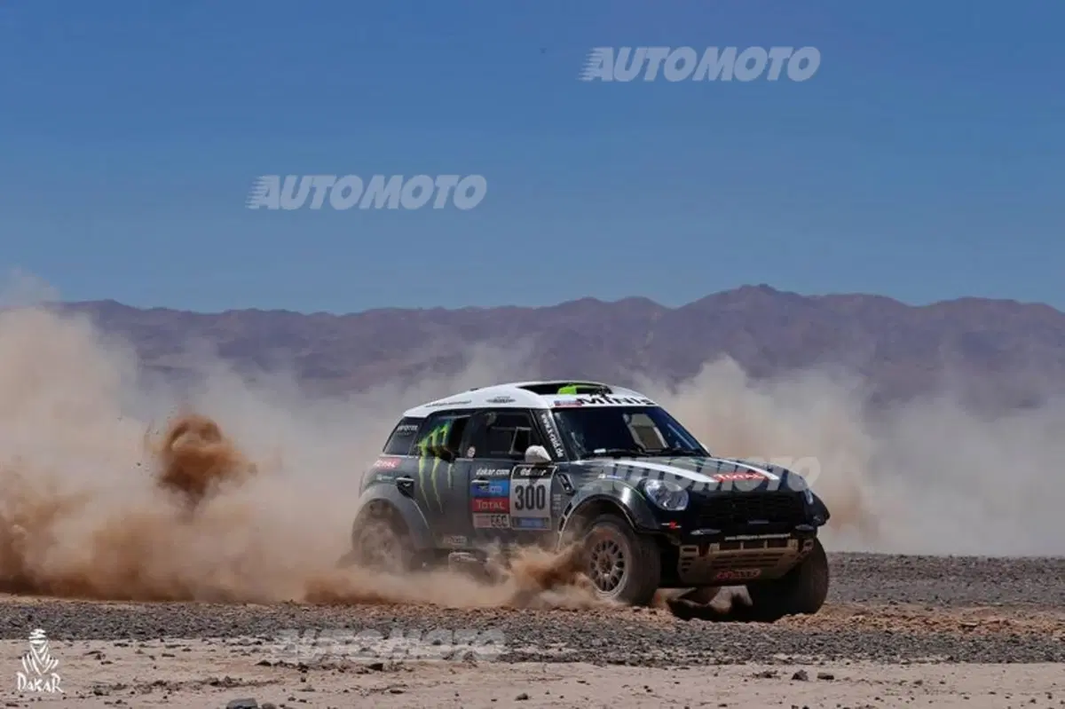 Dakar 2014, tappa 9. Terza vittoria di Peterhansel (Mini All4), ora più vicino a Roma (4)
