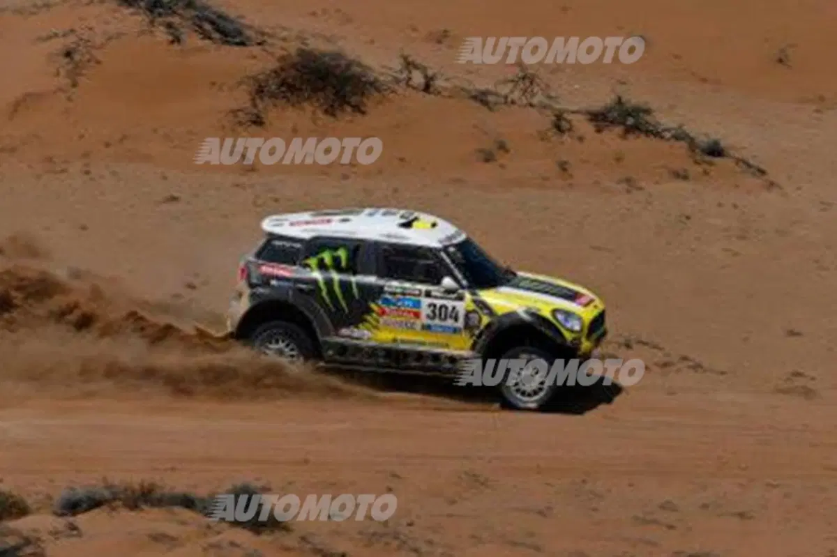 Dakar 2014. Vincono Marc Coma (KTM) e Joan Roma (Mini All4 Racing)