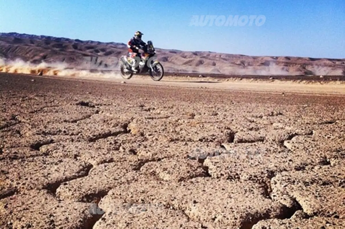 Dakar 2014. Vincono Marc Coma (KTM) e Joan Roma (Mini All4 Racing) (3)