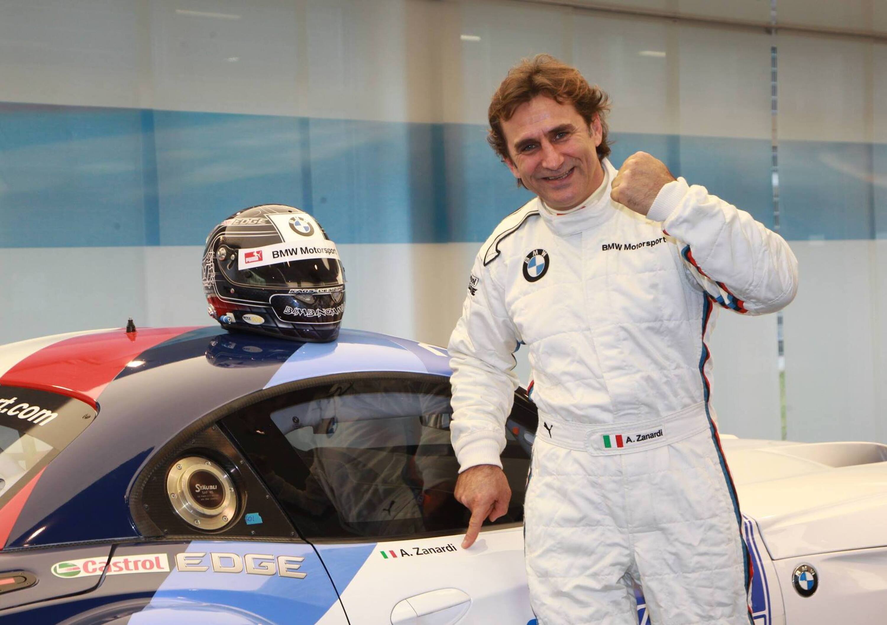 Zanardi torna a correre con una BMW Z4 GT3