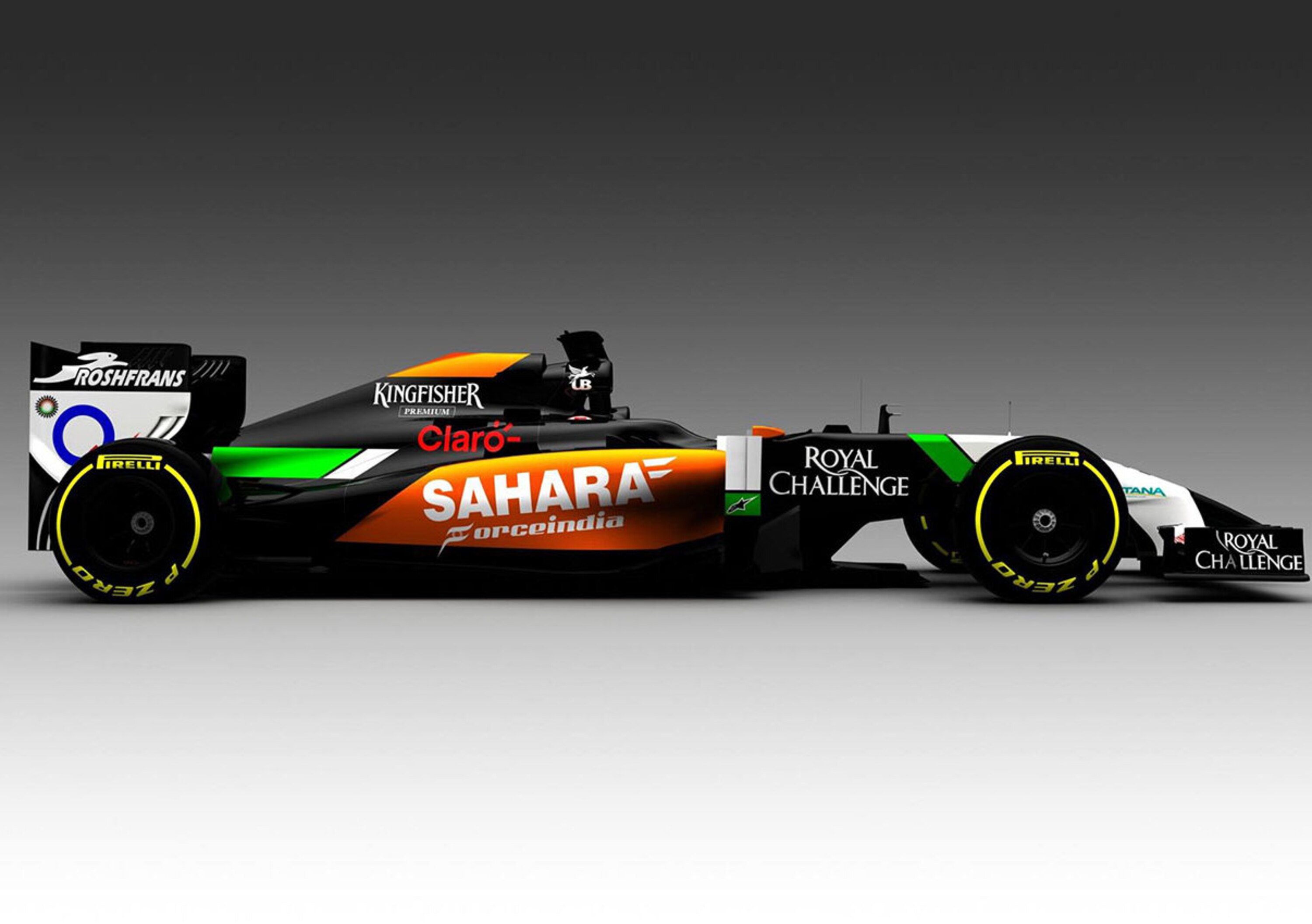 Force India VJM07: la prima immagine della F1 2014