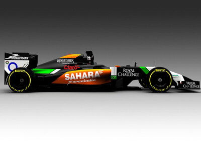 Force India VJM07: la prima immagine della F1 2014