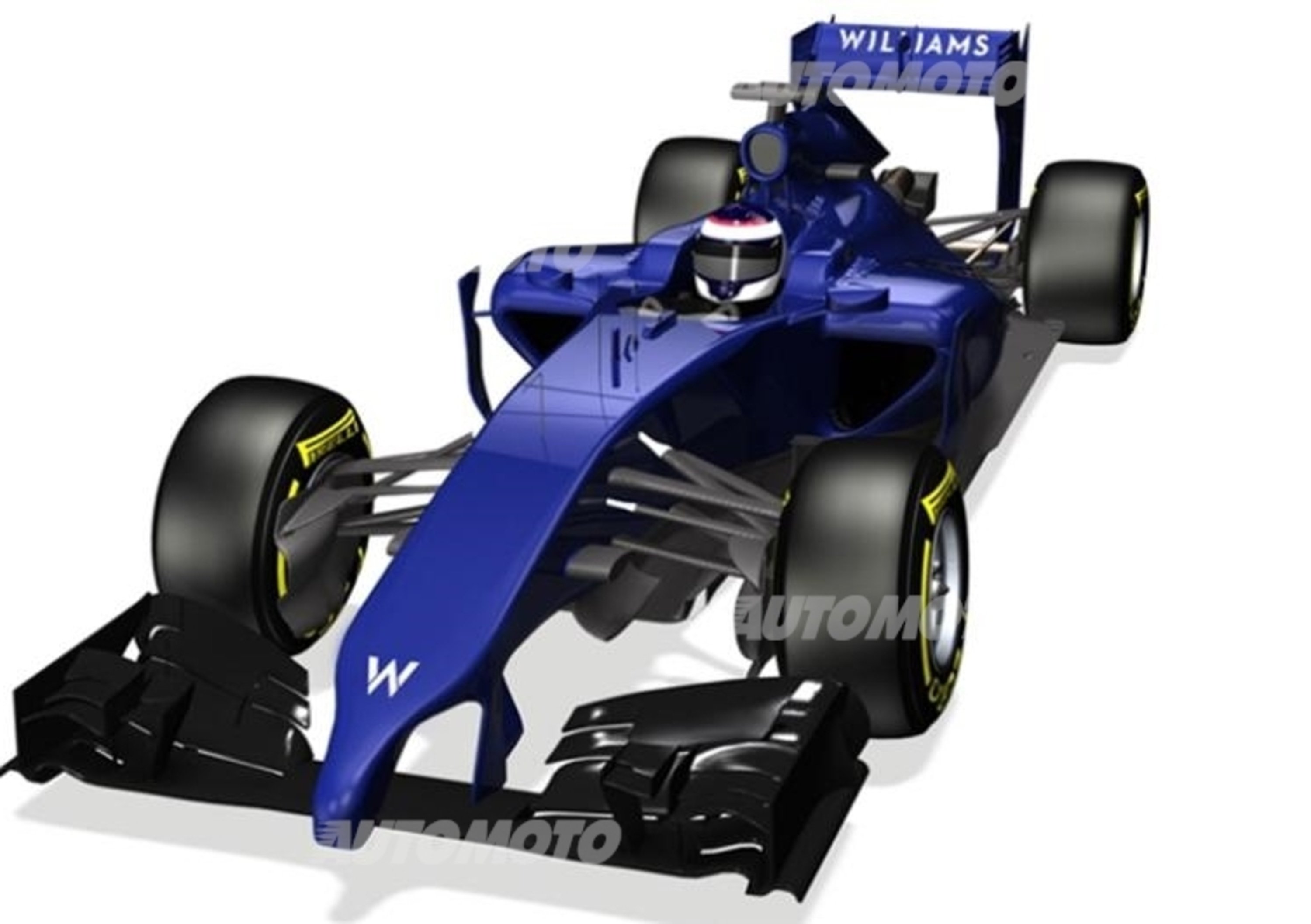Williams FW36: le prime immagini della F1 2014
