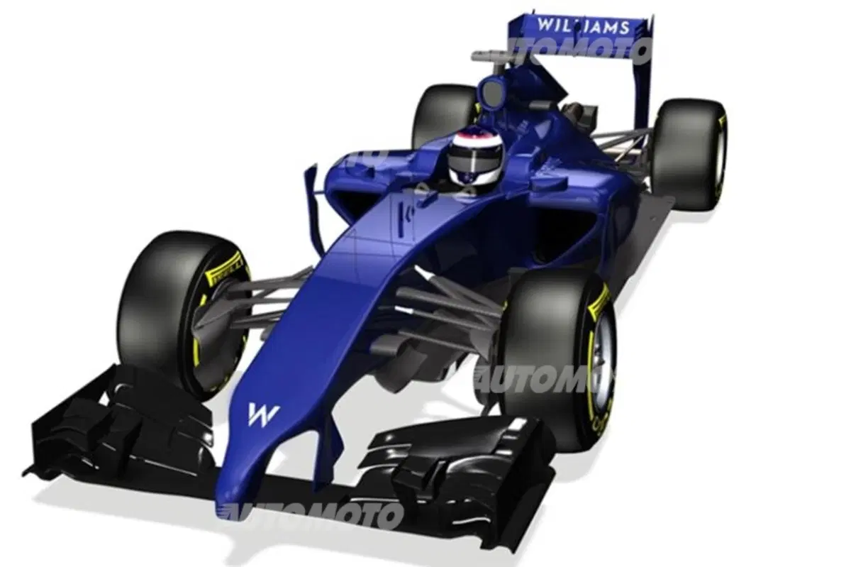 Williams FW36: le prime immagini della F1 2014
