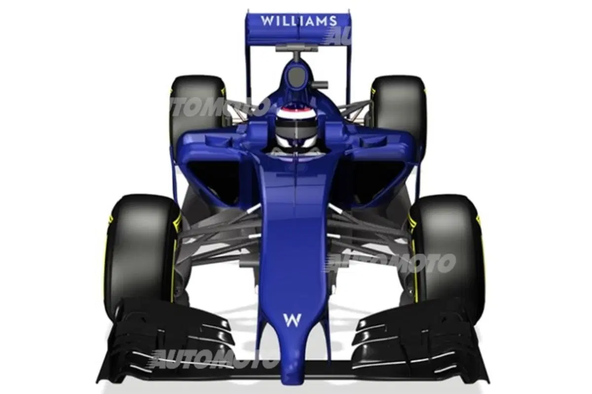 Williams FW36: le prime immagini della F1 2014 (2)