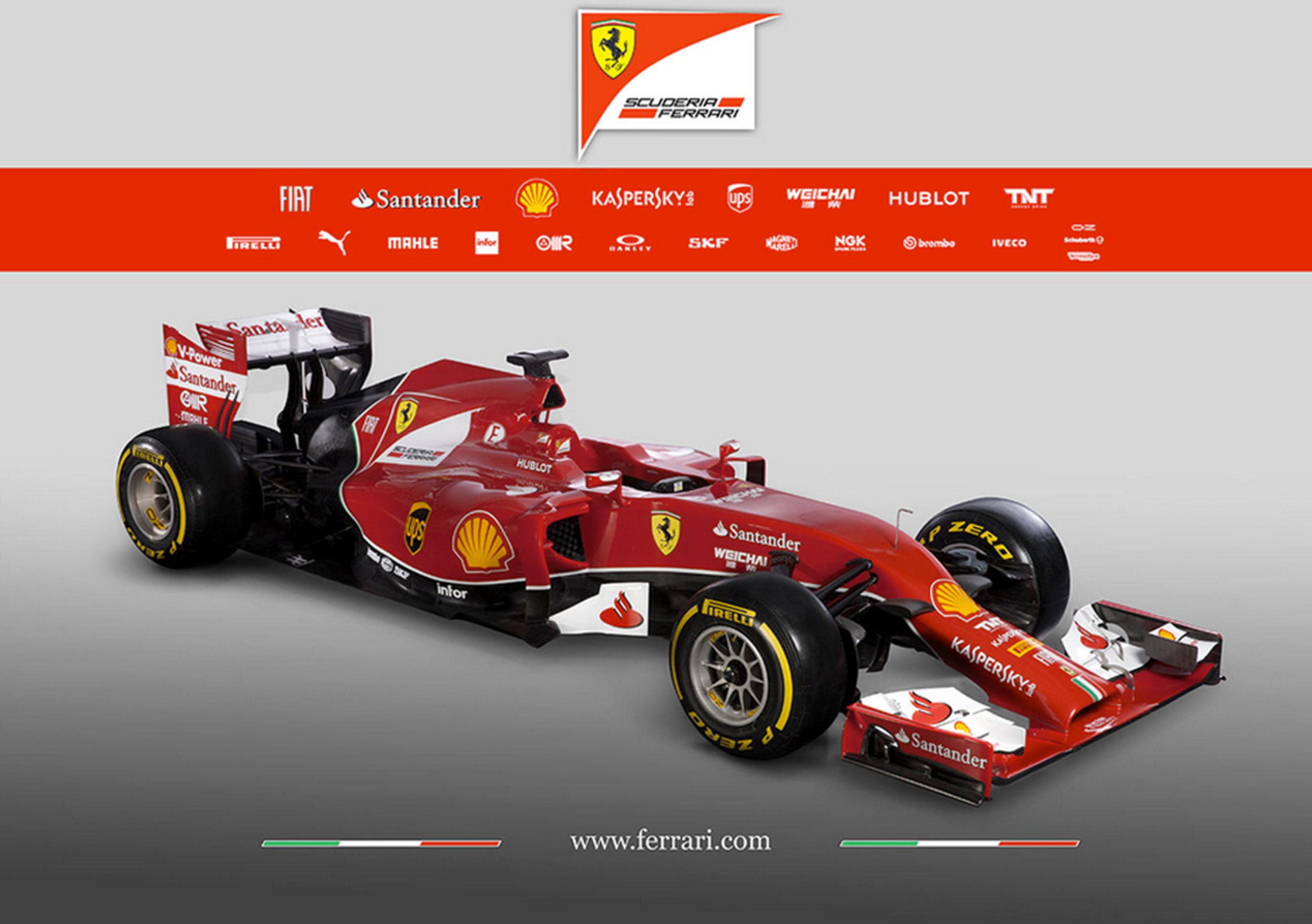 Ferrari F14 T: tutti i dettagli e le immagini della F1 2014