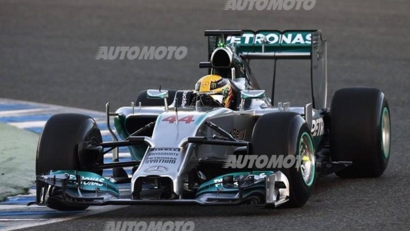 Mercedes W05: ecco la monoposto da Formula 1 2014