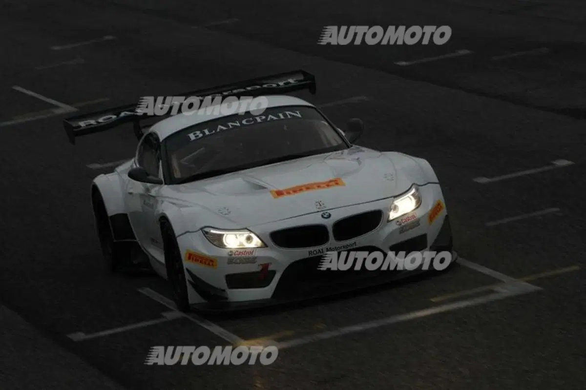 Alex Zanardi in pista per la prima volta con la BMW Z4 GT3. Il video (3)