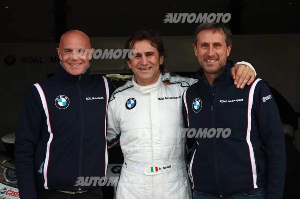 Alex Zanardi in pista per la prima volta con la BMW Z4 GT3. Il video (9)