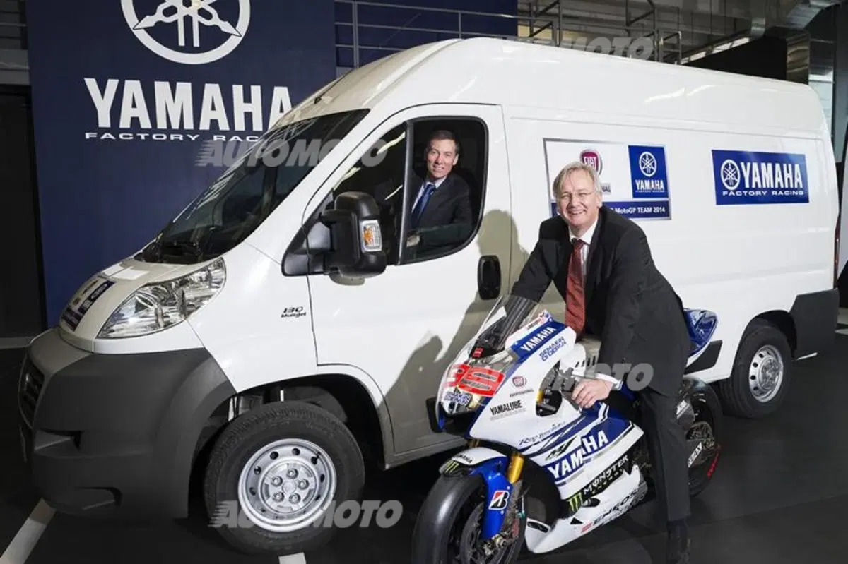 Fiat Professional sponsor del Team Yamaha Factory MotoGP