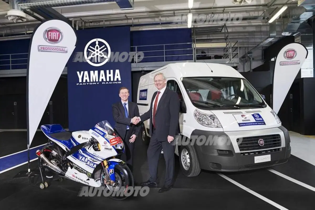 Fiat Professional sponsor del Team Yamaha Factory MotoGP (2)