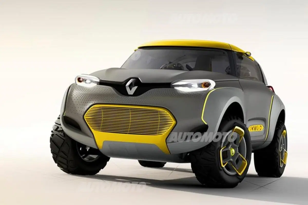 Renault Kwid concept: un drone per amico