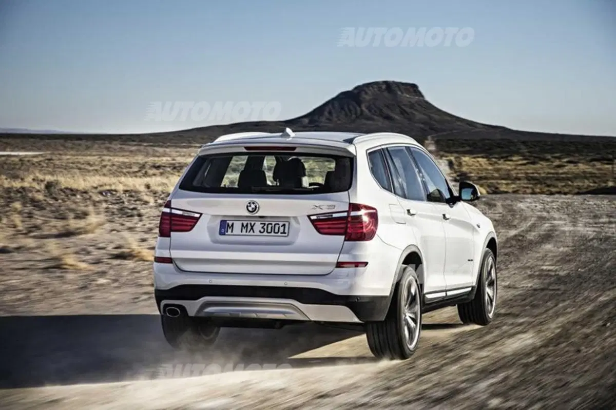 BMW X3 restyling: nuove soluzioni stilistiche e un 2.0 diesel di ultima generazione (2)