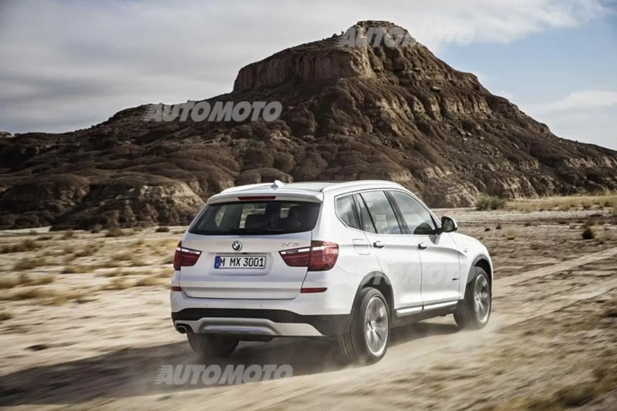 BMW X3 restyling: nuove soluzioni stilistiche e un 2.0 diesel di ultima generazione (5)