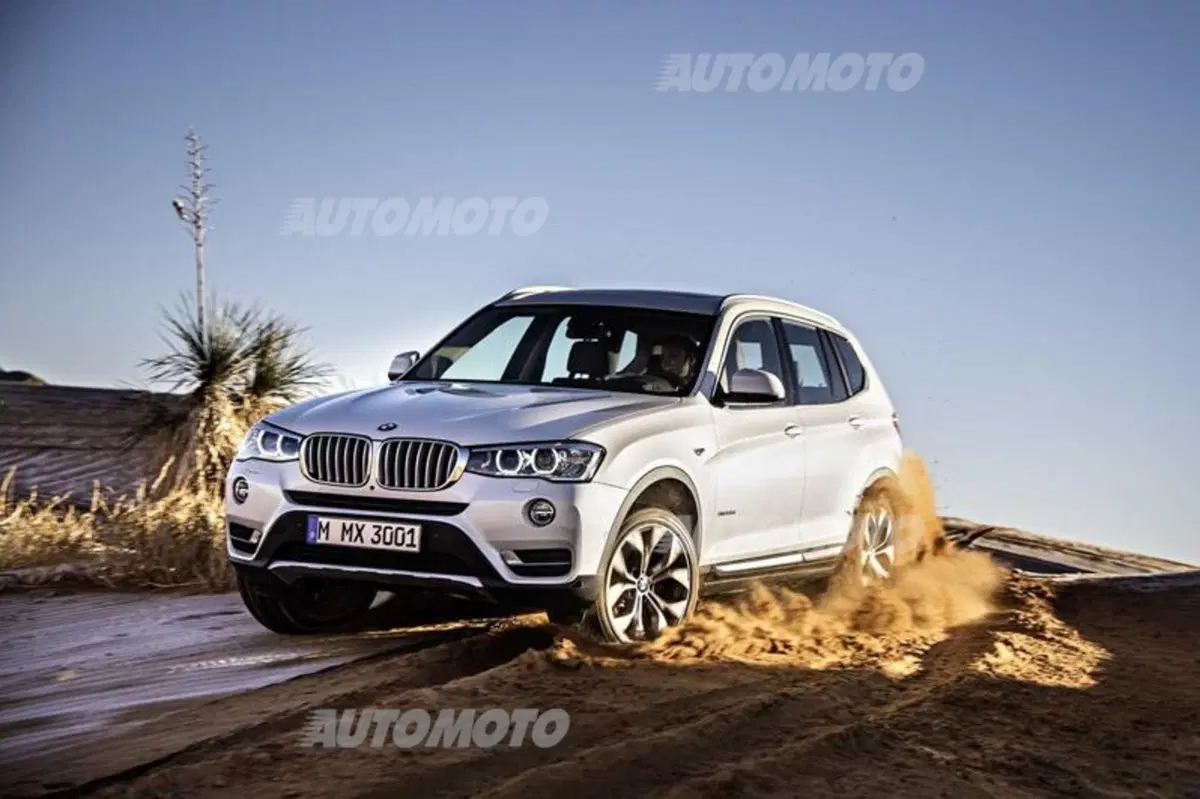 BMW X3 restyling: nuove soluzioni stilistiche e un 2.0 diesel di ultima generazione (7)