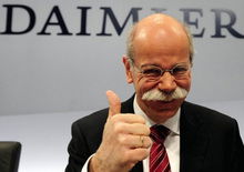 Zetsche: «Daimler: un 2013 record grazie ad una crescita in tutti i settori»